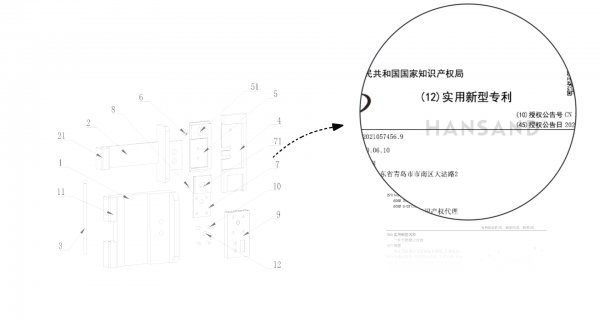 无边框门板设计，柜体结构设计前卫